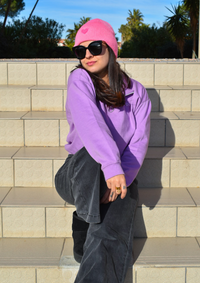 Sweat zippé SOLEIL DE MON COEUR