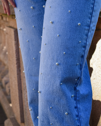 Jean à perles