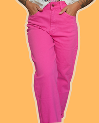 Jean mom fushia