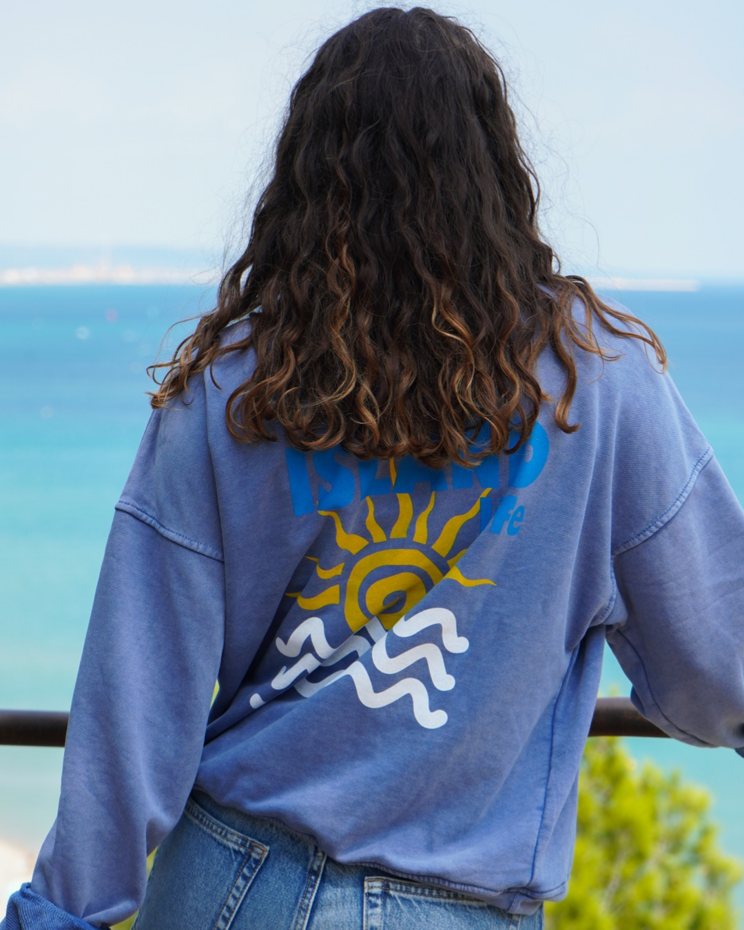 Sweat island life bleu