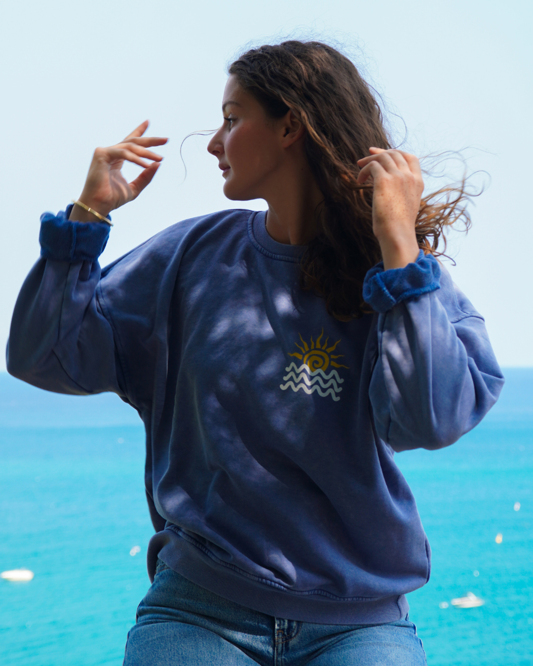 Sweat island life bleu