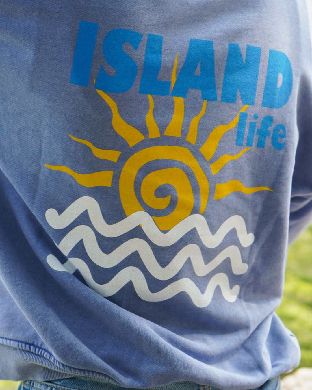 Sweat island life bleu