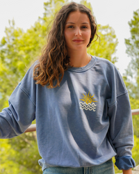 Sweat island life bleu