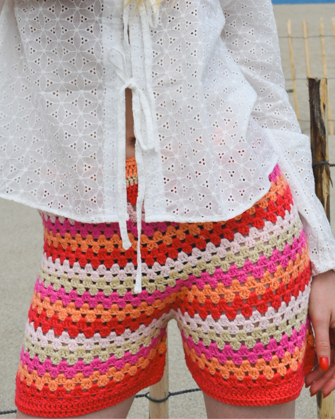 Short en crochet