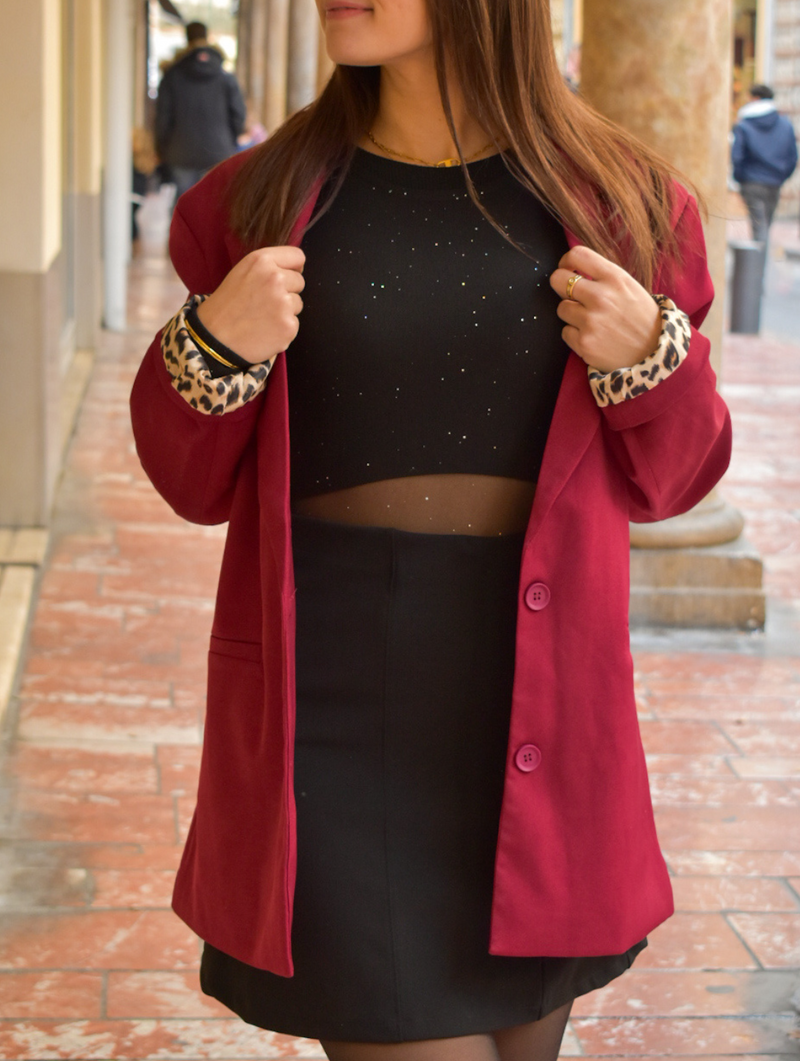 Blazer bordeaux