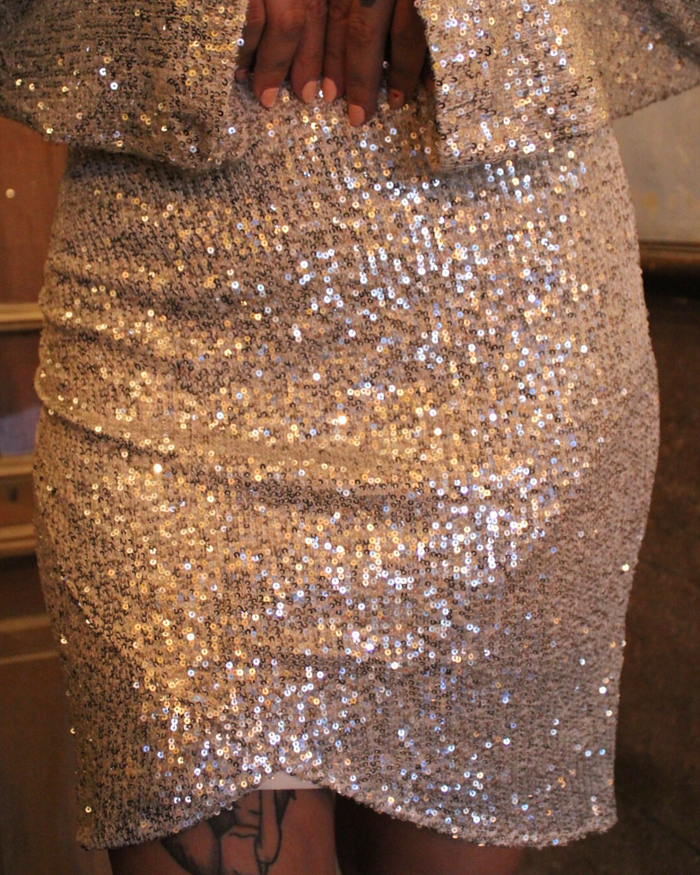 Jupe sequin