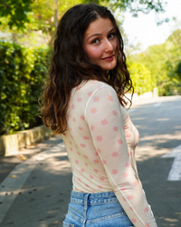 Sous pull rose