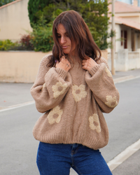 Pull fleurs