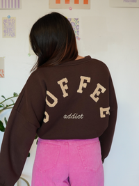 Sweat Coffee Addict chocolat