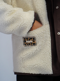 Veste moumoutte réversible