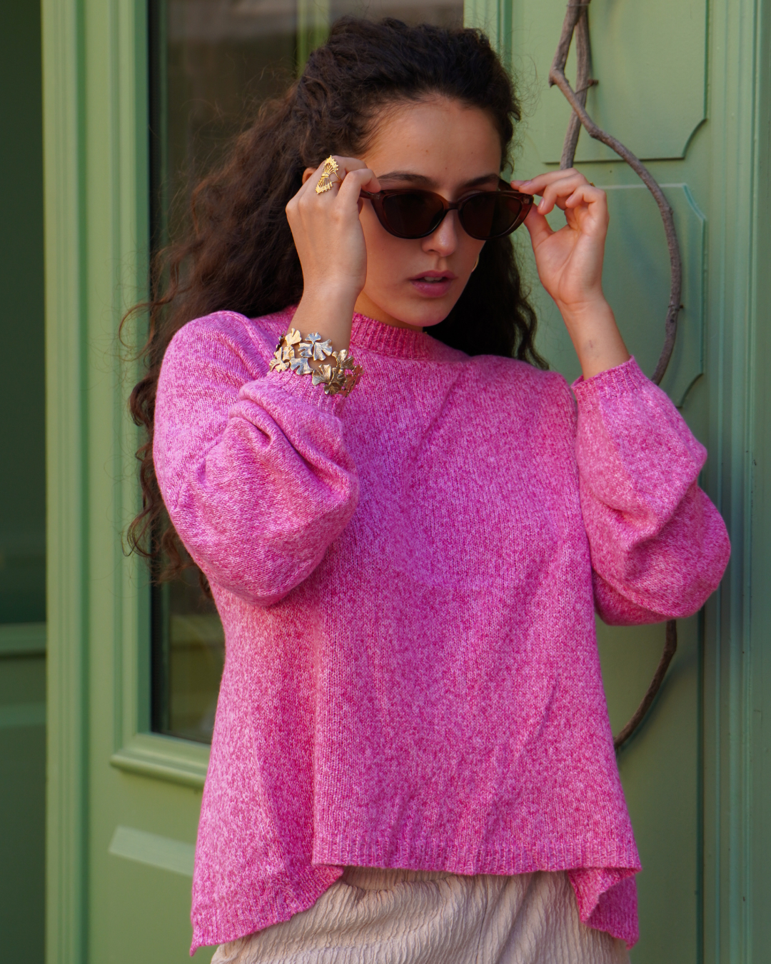 Pull dos nu rose