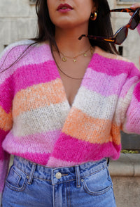 Gilet coloré