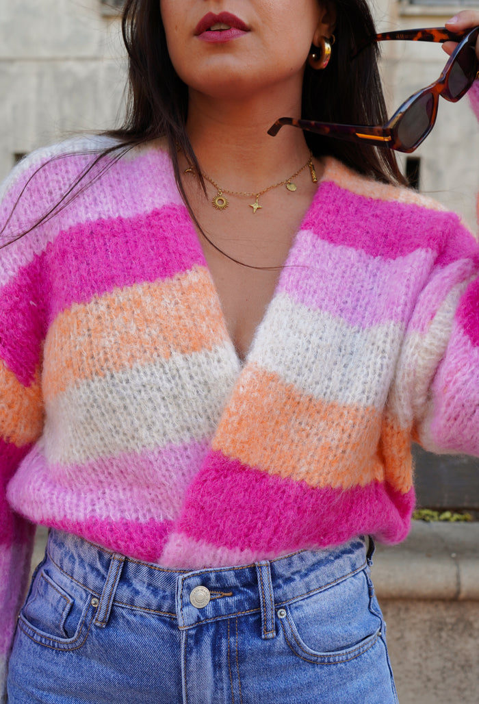 Gilet coloré