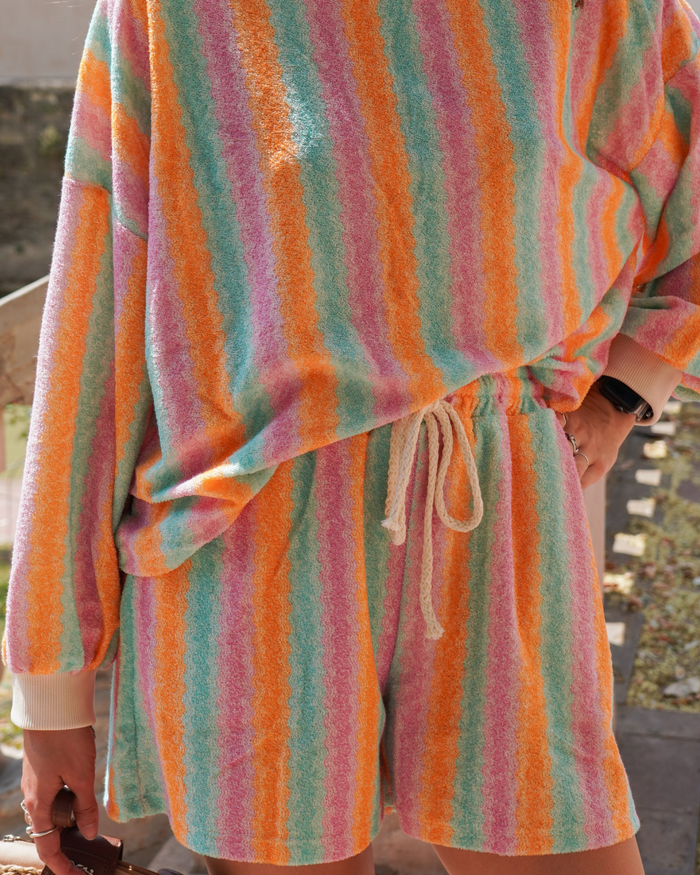 Ensemble cocooning coloré