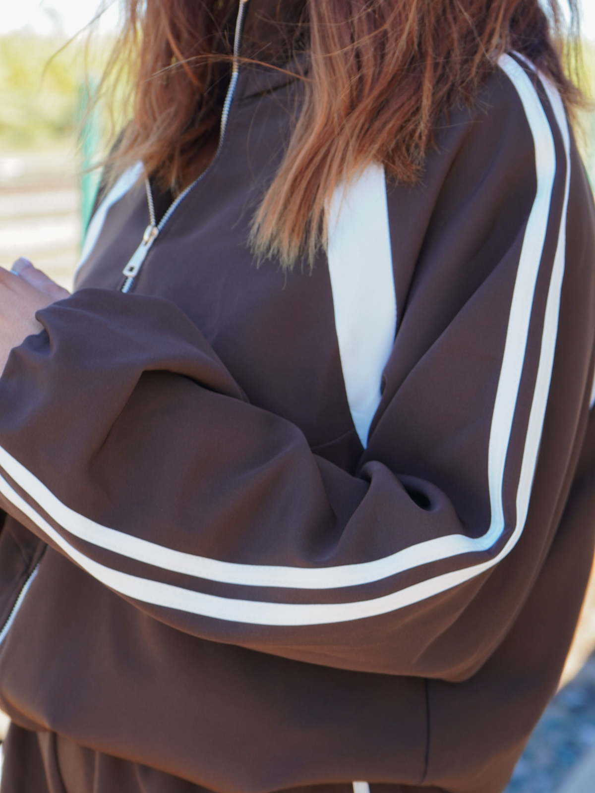 Ensemble sportwear chocolat
