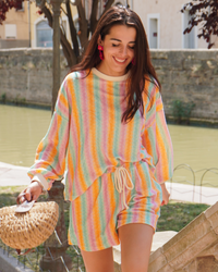 Ensemble cocooning coloré