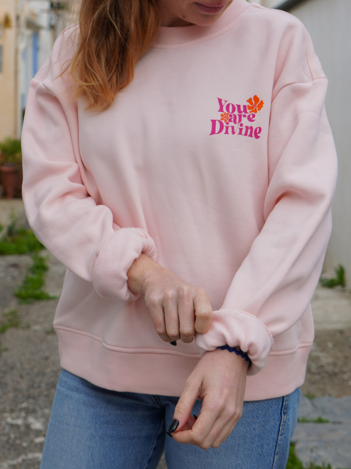 Sweat You are Divine rose