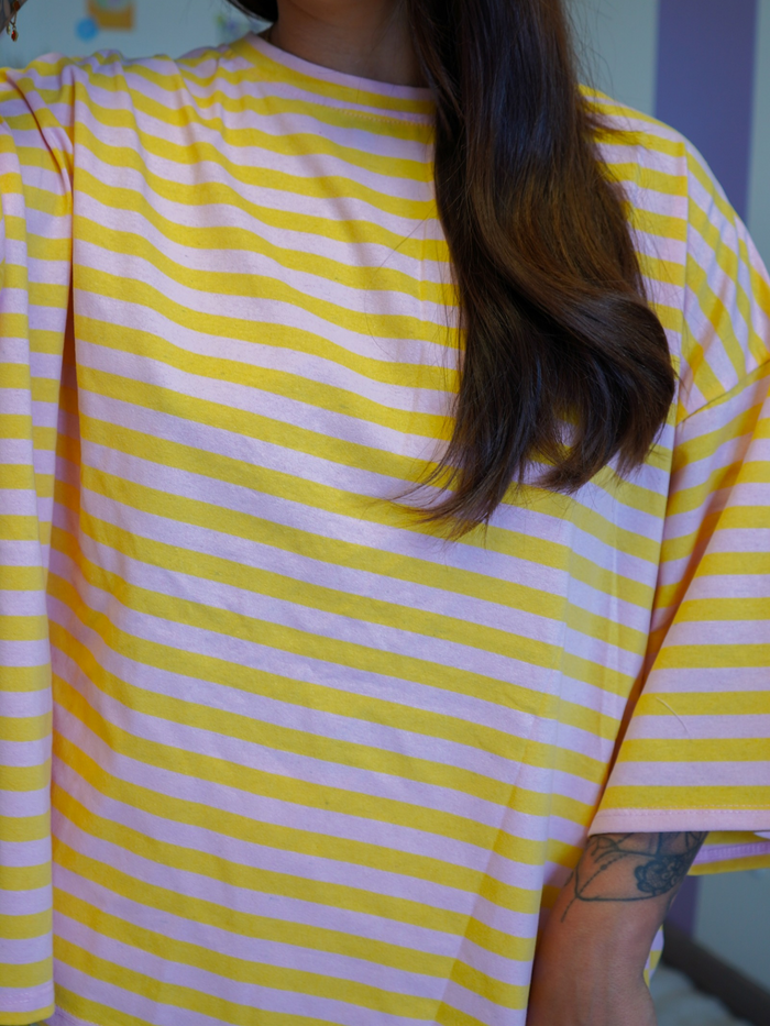 T-shirt SOLEIL jaune