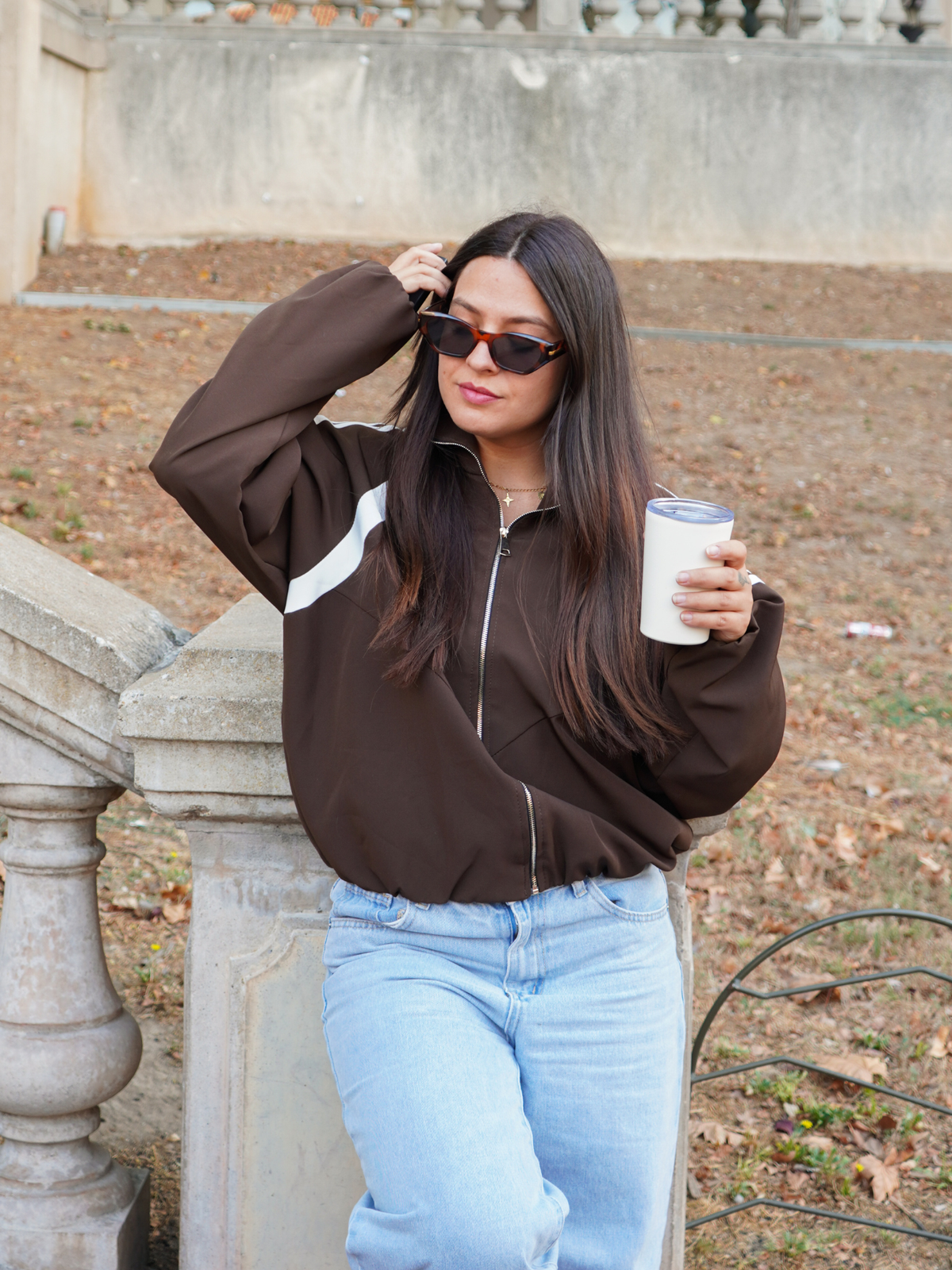 Ensemble sportwear chocolat