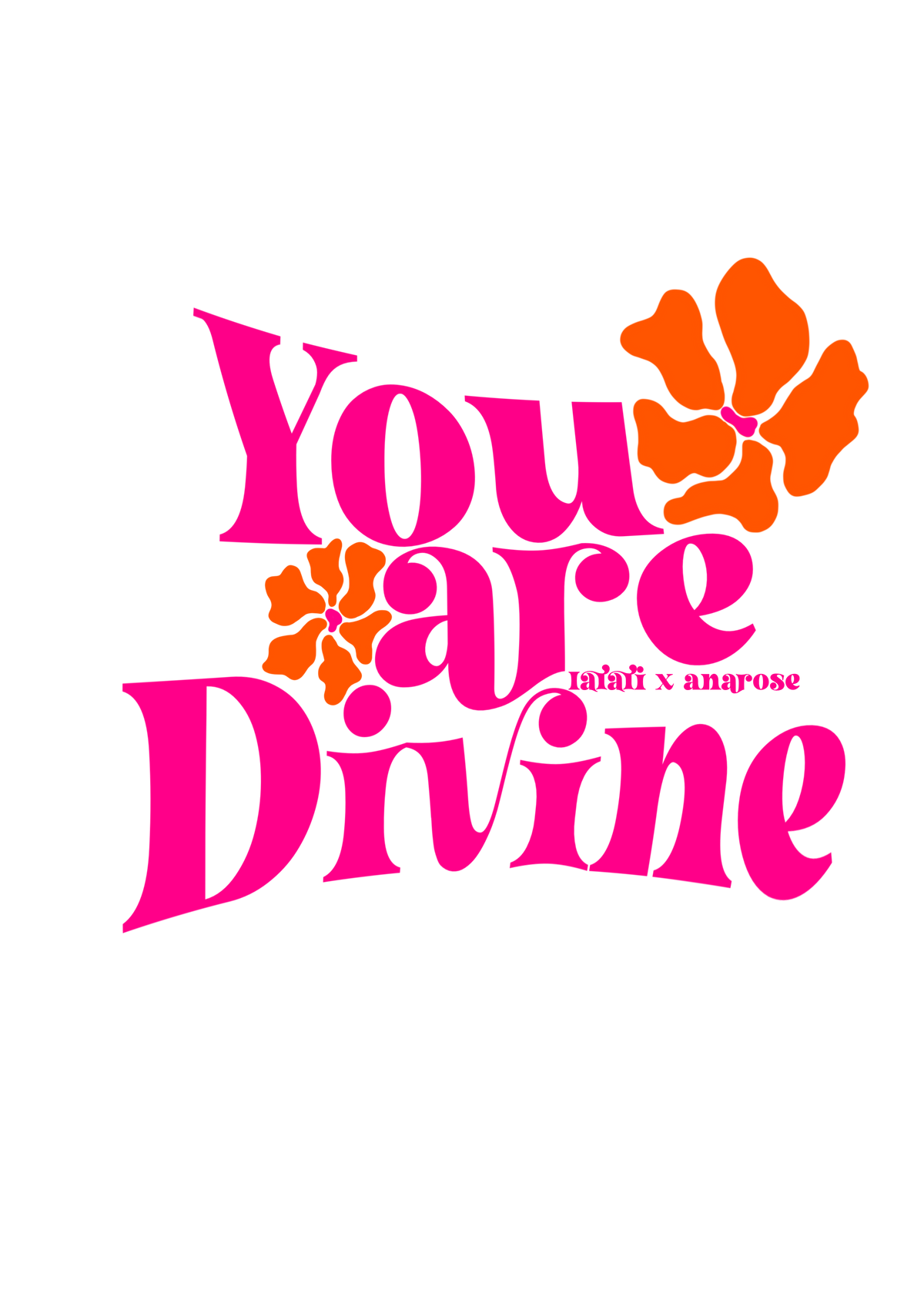 Sweat capuche (nœud) You are divine