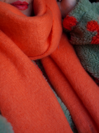 Écharpe orange