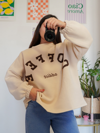 Sweat Coffee Addict crème