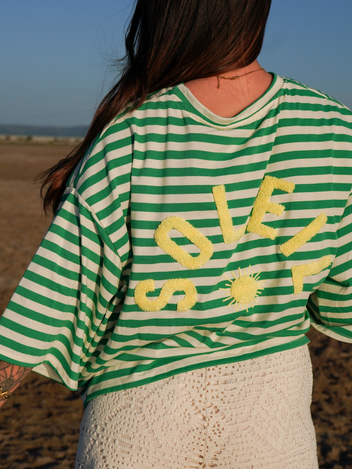 T-shirt SOLEIL vert