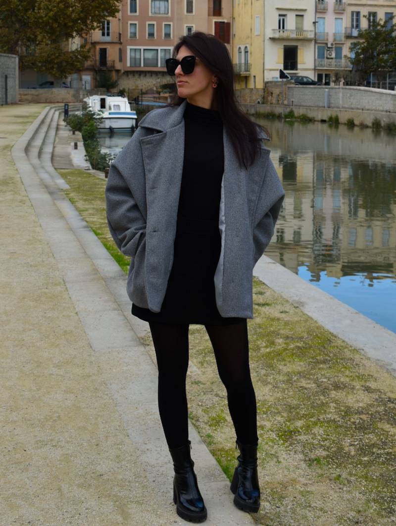 Manteau gris