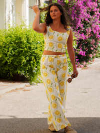 Ensemble fleur jaune précommande