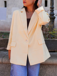 Blazer jaune beurre