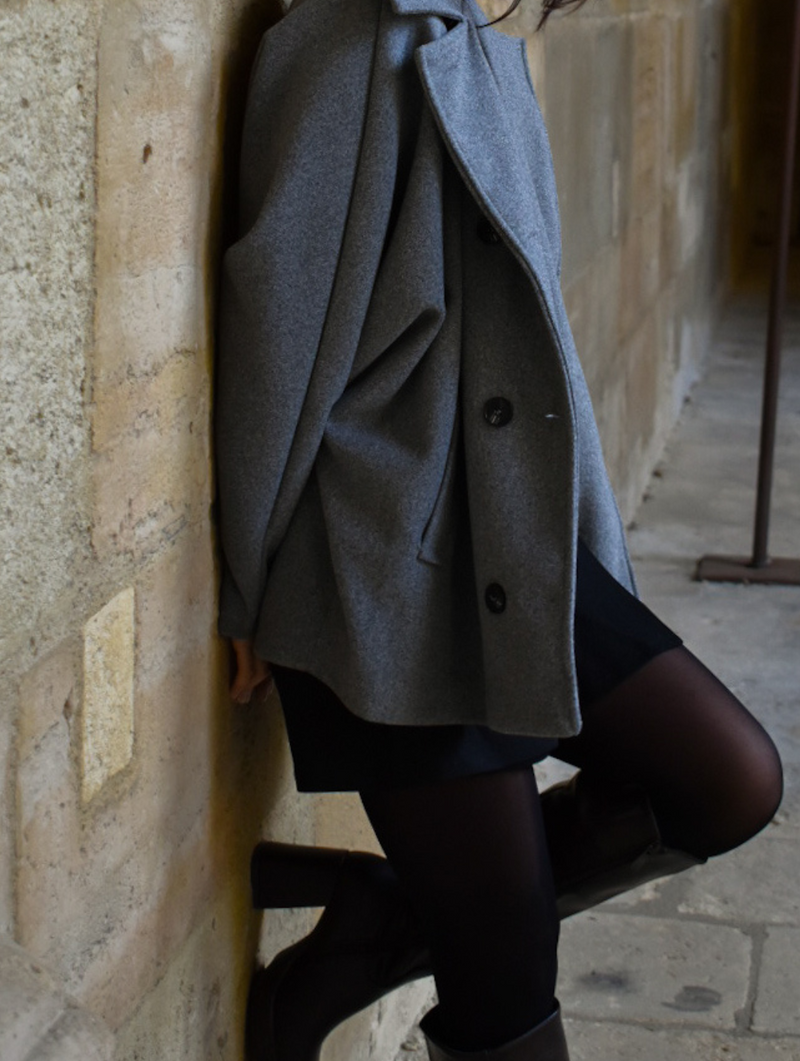Manteau gris