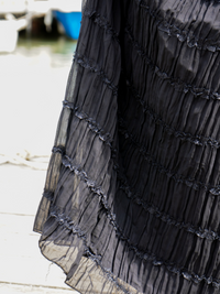 Robe longue noire