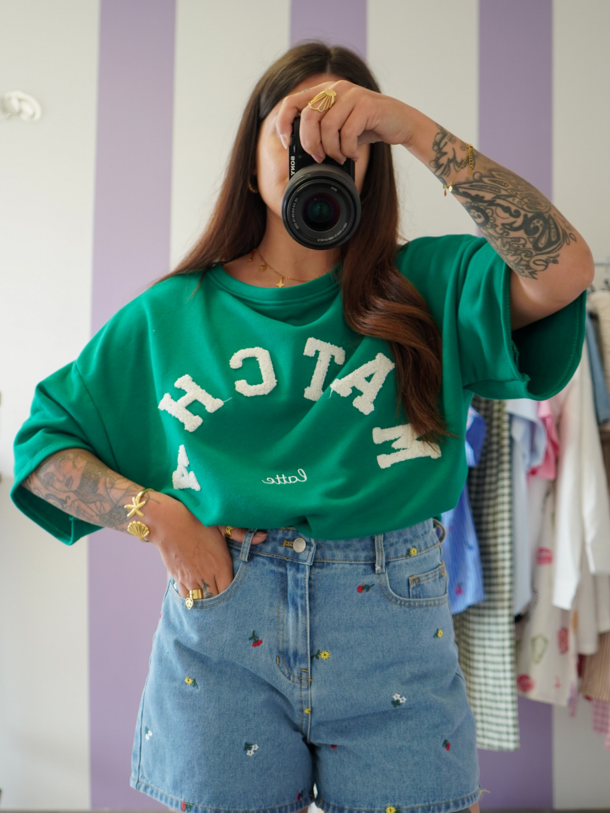 T-shirt matcha latte