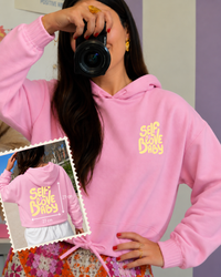 Sweat capuche (nœud) Self love Baby (5 couleurs)