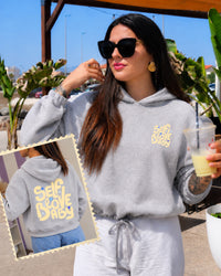 Sweat capuche (nœud) Self love Baby (5 couleurs)