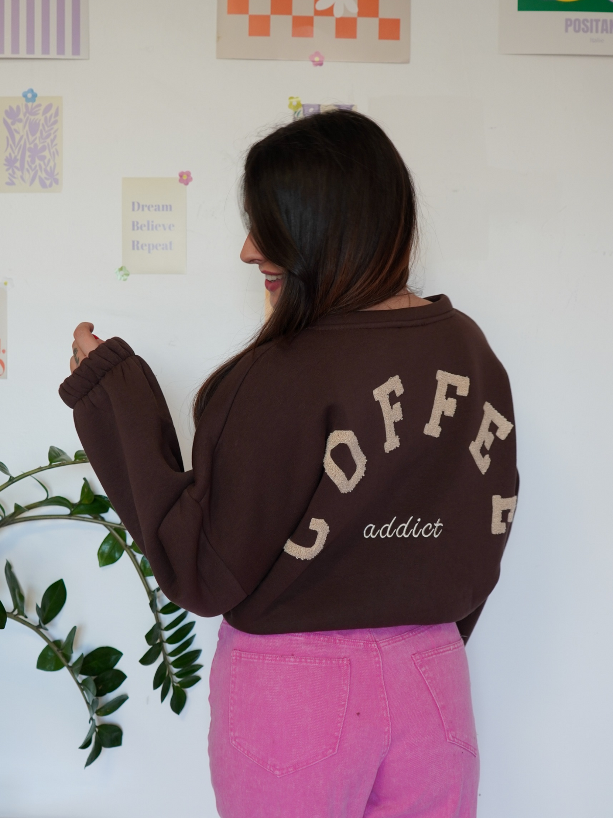 Sweat Coffee Addict chocolat