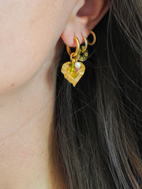 Boucles d'oreilles cœur