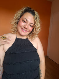 Robe longue noire