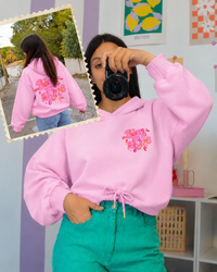 Sweat capuche (nœud) Born To Shine (4 couleurs)