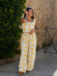 Ensemble fleur jaune précommande