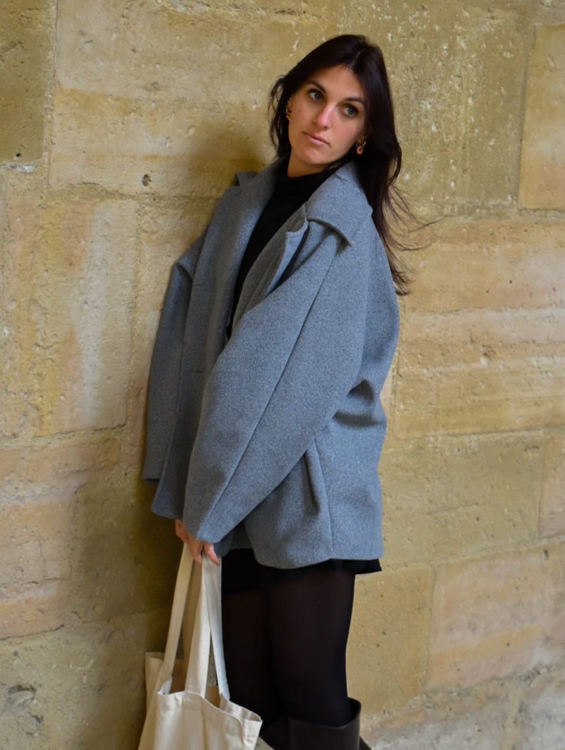 Manteau gris