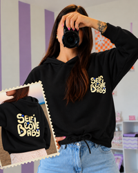 Sweat capuche (nœud) Self love Baby (5 couleurs)