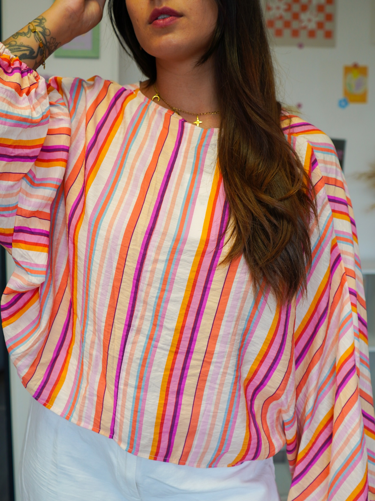 Blouse rayures