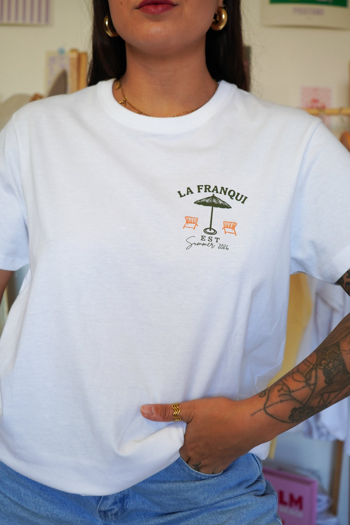 T-shirt LA FRANQUI parasol