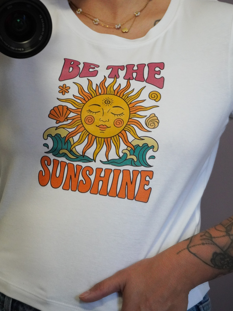 Crop top Be the Sunshine