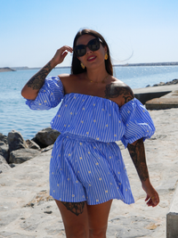 Blouse marguerites
