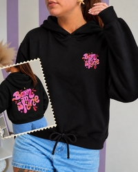 Sweat capuche (nœud) Born To Shine (4 couleurs)