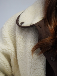 Veste moumoutte réversible