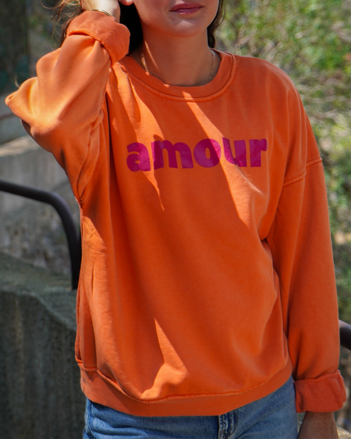 Sweat amour orange