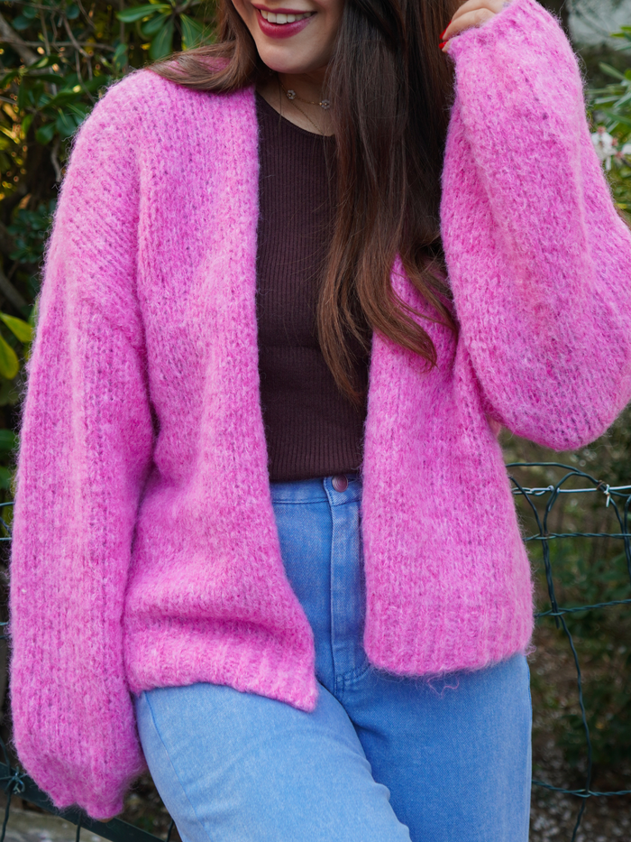 Gilet rose